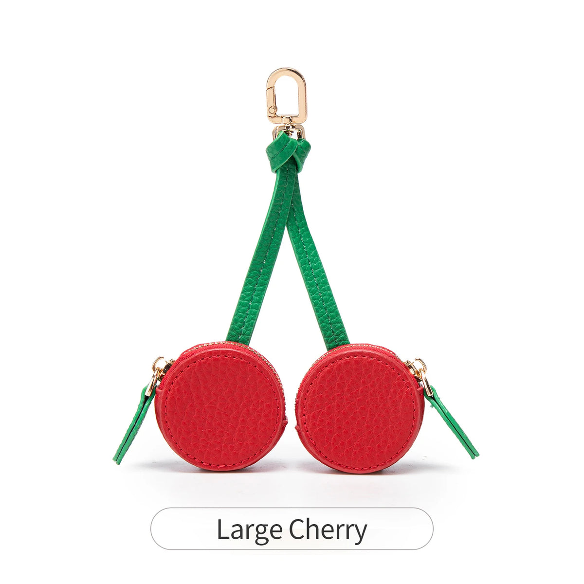 Fruit Coin Purse with Zipper & Keychain