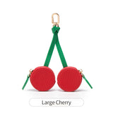 Fruit Coin Purse with Zipper & Keychain