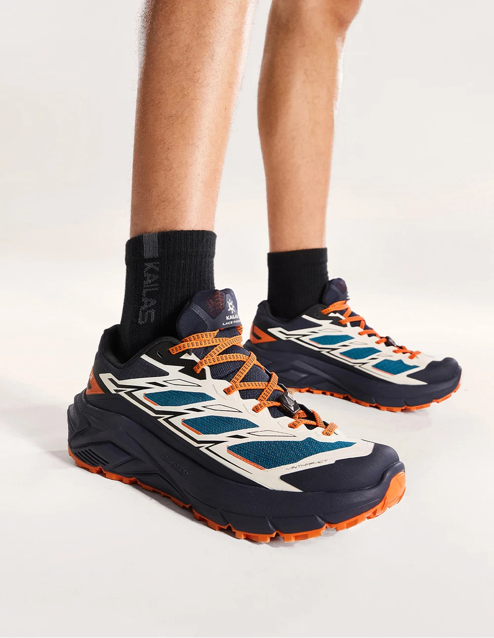 KAILAS C4 Vibram Hiking Mountain Shoes For Men Comfortable Breathable Waterproof Sneakers Lightweight Shoes KS2513114