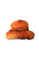 Luxurious leopard print faux fur bucket hat Warm Thickened hat women Cozy Fashionable Winter Gift Fishermen Hats Fluffy Snow cap