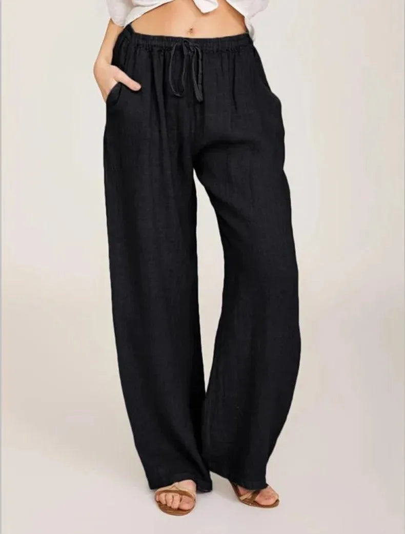 Women's Loose Straight-Leg Pants