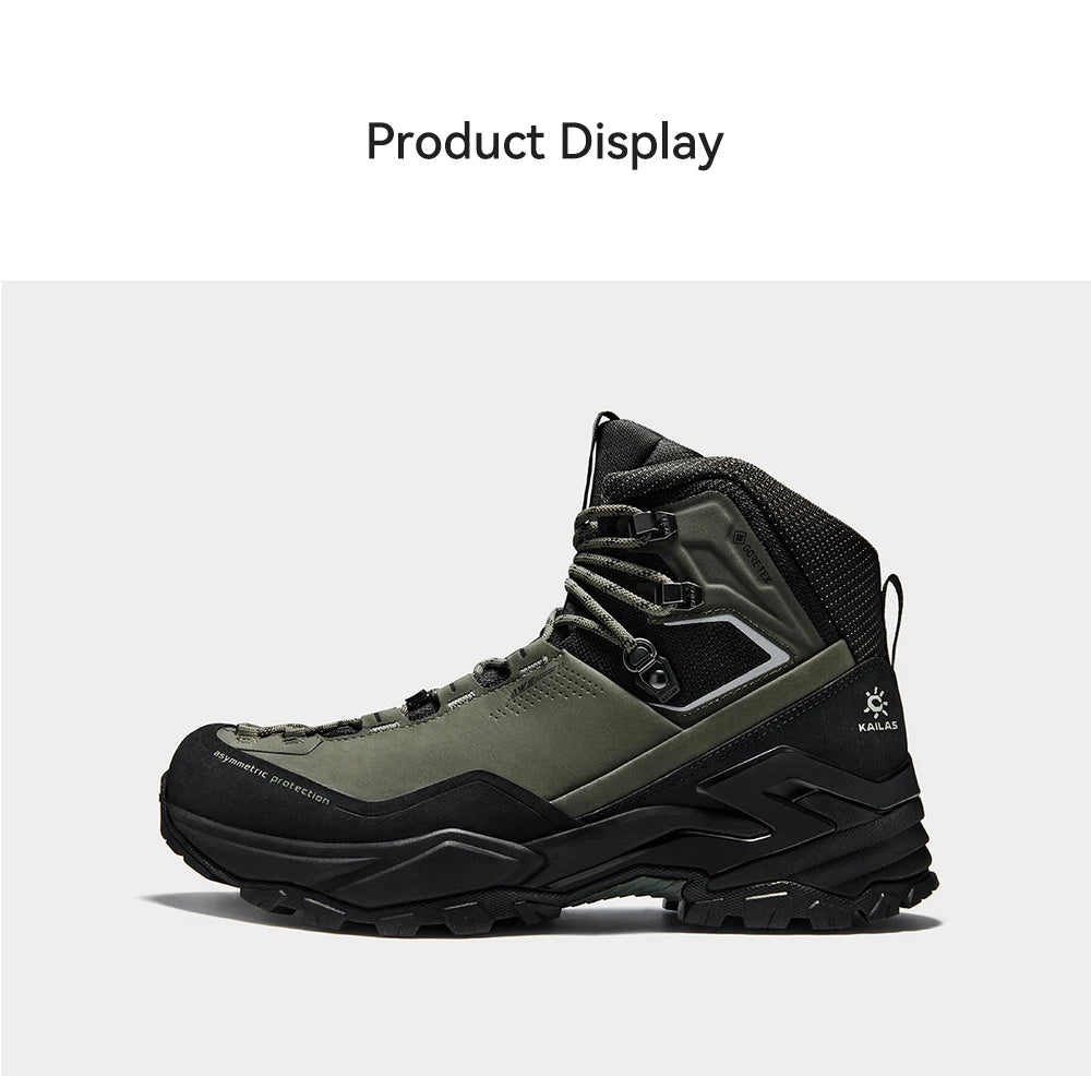 KAILAS MT5-2 GTX MID Hiking Shoes Men Sport Waterproof Anti Slip EVA Cushioning Breathable Lightweight Climbing Shoes KS2442174