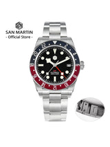 San Martin 39mm NH34 GMT Automatic Watch SN0109