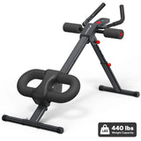 MERACH 2314 Ab Machine Adjustable Trainer Workout Foldable Knee Protection Abdominal Exercise Machine Core Ab Exercise System Trainer