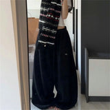 Women's Wide-Leg Drawstring Sweatpants
