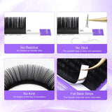 NAGARAKU Ship From USA 10 Cases Classic Lashes Fast Free Delivery in 2-5 days by Express