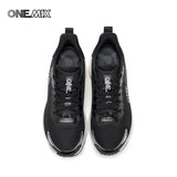 Onemix NEW Male Racing Breathable Cushioning Non-Slip Sneakers Mesh Breathable Shock Rebound Lightweight Fitness Shoes