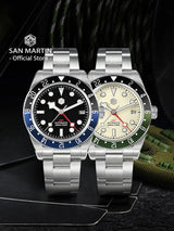 San Martin 39mm NH34 GMT Automatic Watch SN0109