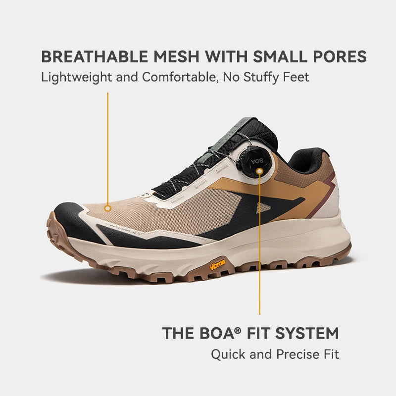 KAILAS KUOCANG BOA Vibram Hiking Mountain Shoes For Men Comfortable Breathable Sneakers Lightweight Shoes KS2412160