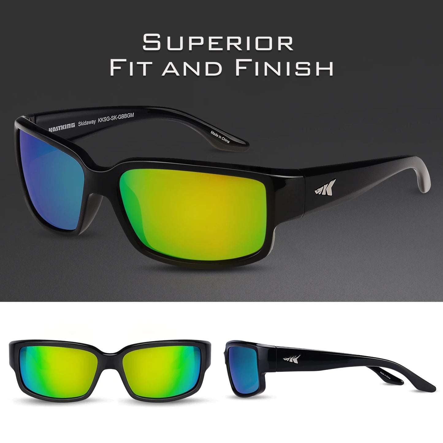 KastKing Skidaway Polarized Sport Sunglasses – UV Protection