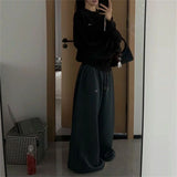 Women's Wide-Leg Drawstring Sweatpants