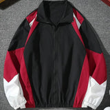 Men's Color-Block Jacket – Lightweight Travel Essential