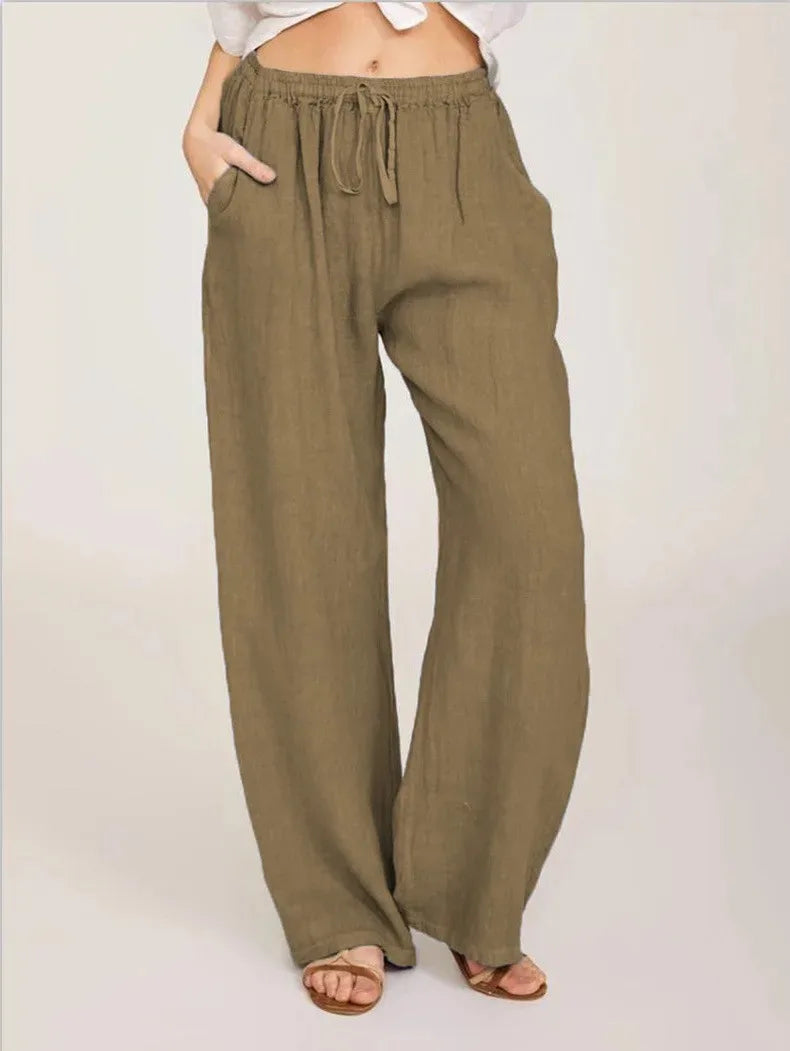 Women's Loose Straight-Leg Pants