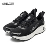 Onemix NEW Male Racing Breathable Cushioning Non-Slip Sneakers Mesh Breathable Shock Rebound Lightweight Fitness Shoes