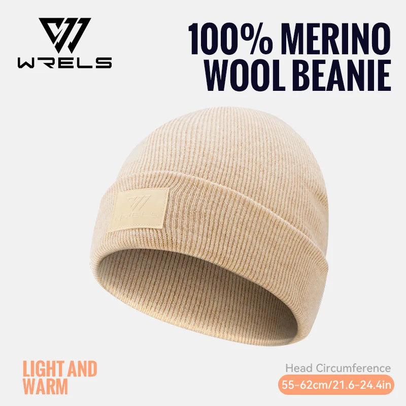 WRELS Merino Wool Beanie – Warm, Lightweight Watch Cap