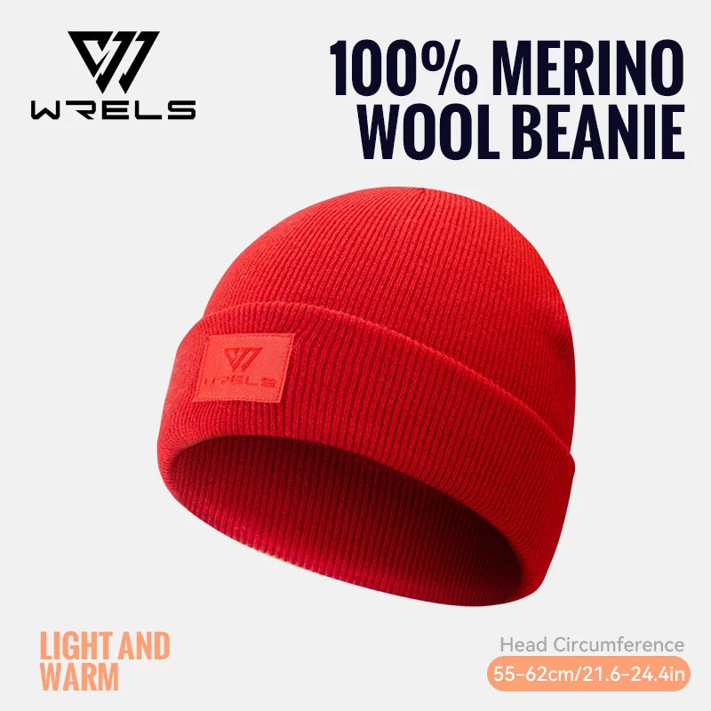 WRELS Merino Wool Beanie – Warm, Lightweight Watch Cap