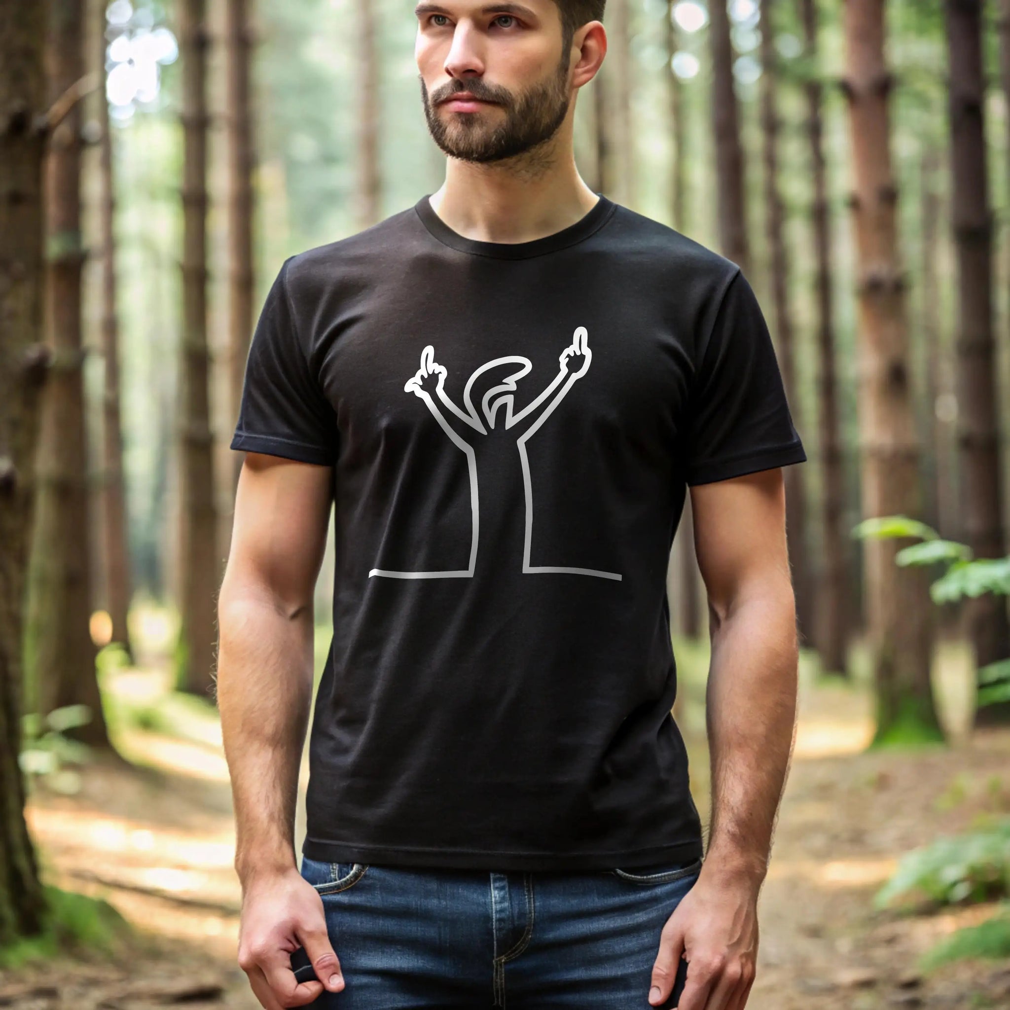 La Linea Graphic Cotton Tee