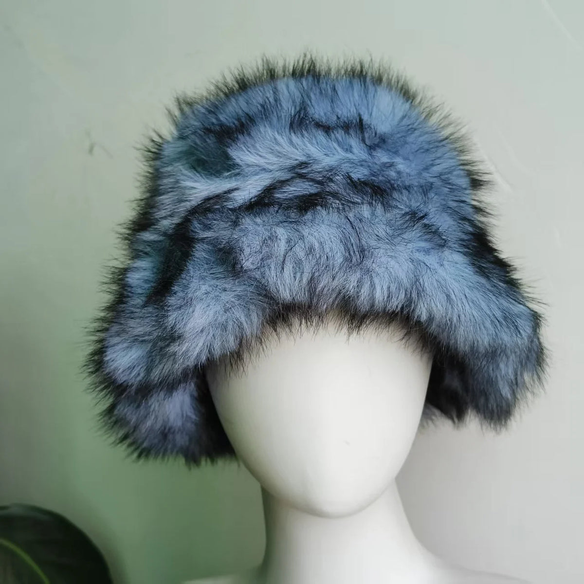 Faux Fur Bucket Hat Hot Warm Imitation Fur Thickened Autumn Winter hat Personality Fishermen Hats for women Bracer Plush hat겨울모자
