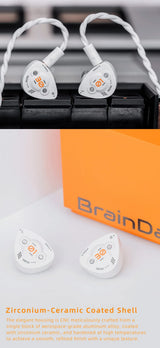 DUNU DK3001 BrainDance Hybrid IEM | 1DD+4BA+4 Micro Planar