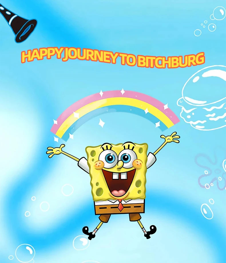 Spongebob Cartoon Krusty Krab Restaurant Building Blocks Creative Canteen Scenes Model Bricks Desktop Ornaments Fans Toys Gifts