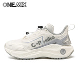 ONEMIX Outdoor Hiking Shoes Casual Mesh Sports Light Wear Running Shoes Men Non-slip Wear-resistant Climbing Shoes Women