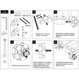 58mm Nylon Omni Wheels for Brompton Folding Bike