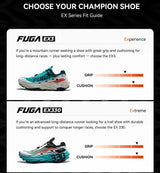 KAILAS Brand New FUGA EX3 Trail Running Shoes 828 Lightweight Athletic Anti-slip Breathable Mountain Running Shoe KS2513108