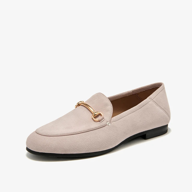 BEAUTODAY Dress Shoes Women Loafers Cow Leather Sheepskin Rubber Formal Business Suit Ladies 2025 Spring Autumn Handmade 27171