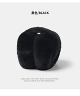 Soft Faux Fur Bucket Hat Warm Thickened Russian cap warm hat for women Personality mongolian hat Fishermen Hat шапка женс