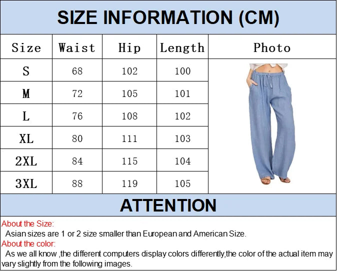 Women's Loose Straight-Leg Pants