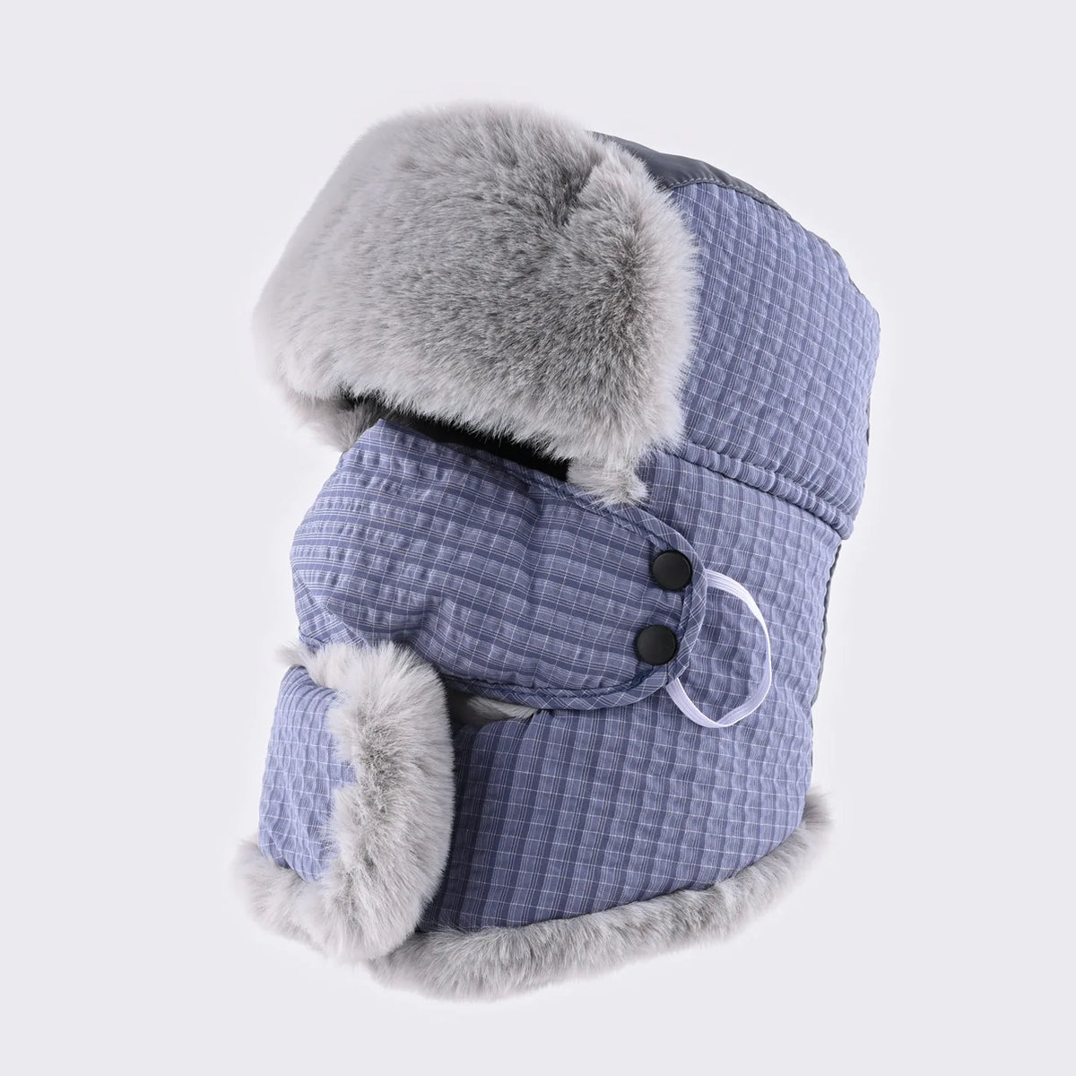 Winter outdoor ski cycling hat for men and women plus velvet thick warm ear protection Lei Feng hat neck protection cold hat