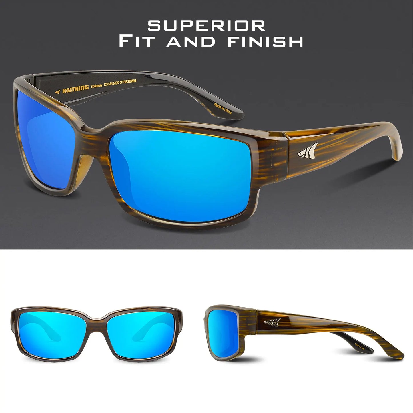 KastKing Skidaway Polarized Sport Sunglasses – UV Protection