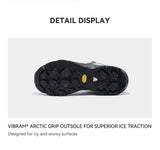 KAILAS New Arrivals N53-2 FLT Men's Ice Grip Anti-Slip Hiking Shoes Outdoor Waterproof Sport Sneakers KS2542150