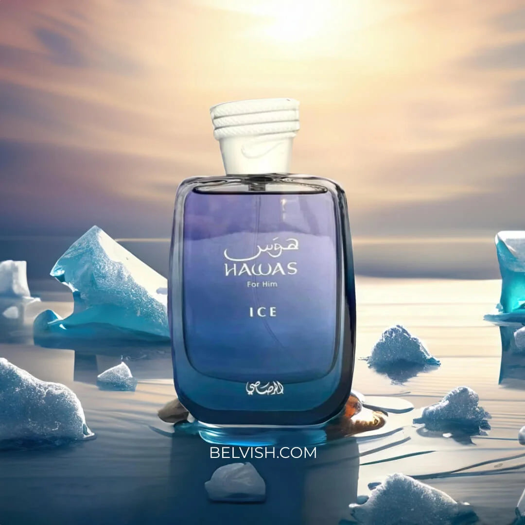Rasasi Hawas Ice EDP – Fresh Aquatic Cologne for Men