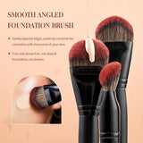 Jessup Makeup Brushes Set 3-21pcs Premium Synthetic Big Powder Foundation Concealer Eyeshadow Eyeliner Spoolie Wooden T271