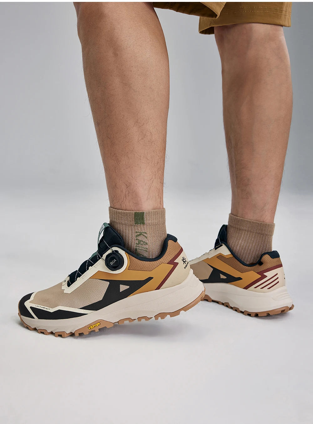 KAILAS KUOCANG BOA Vibram Hiking Mountain Shoes For Men Comfortable Breathable Sneakers Lightweight Shoes KS2412160