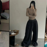 Women's Wide-Leg Drawstring Sweatpants