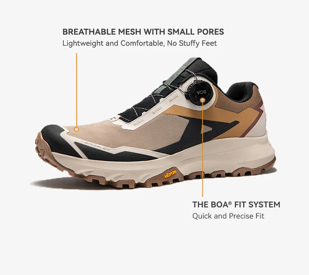 KAILAS KUOCANG BOA Vibram Hiking Mountain Shoes For Men Comfortable Breathable Sneakers Lightweight Shoes KS2412160