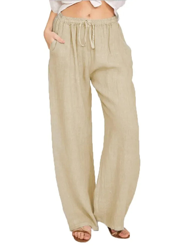 Women's Loose Straight-Leg Pants