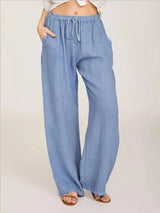 Women's Loose Straight-Leg Pants