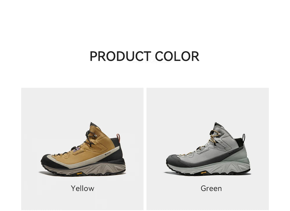 KAILAS WangWu Men Anti-slip Gore-Tex Waterproof Hiking Shoes Outdoor Waterproof Breathable Anti-Slip Hiking Shoes KS2412103