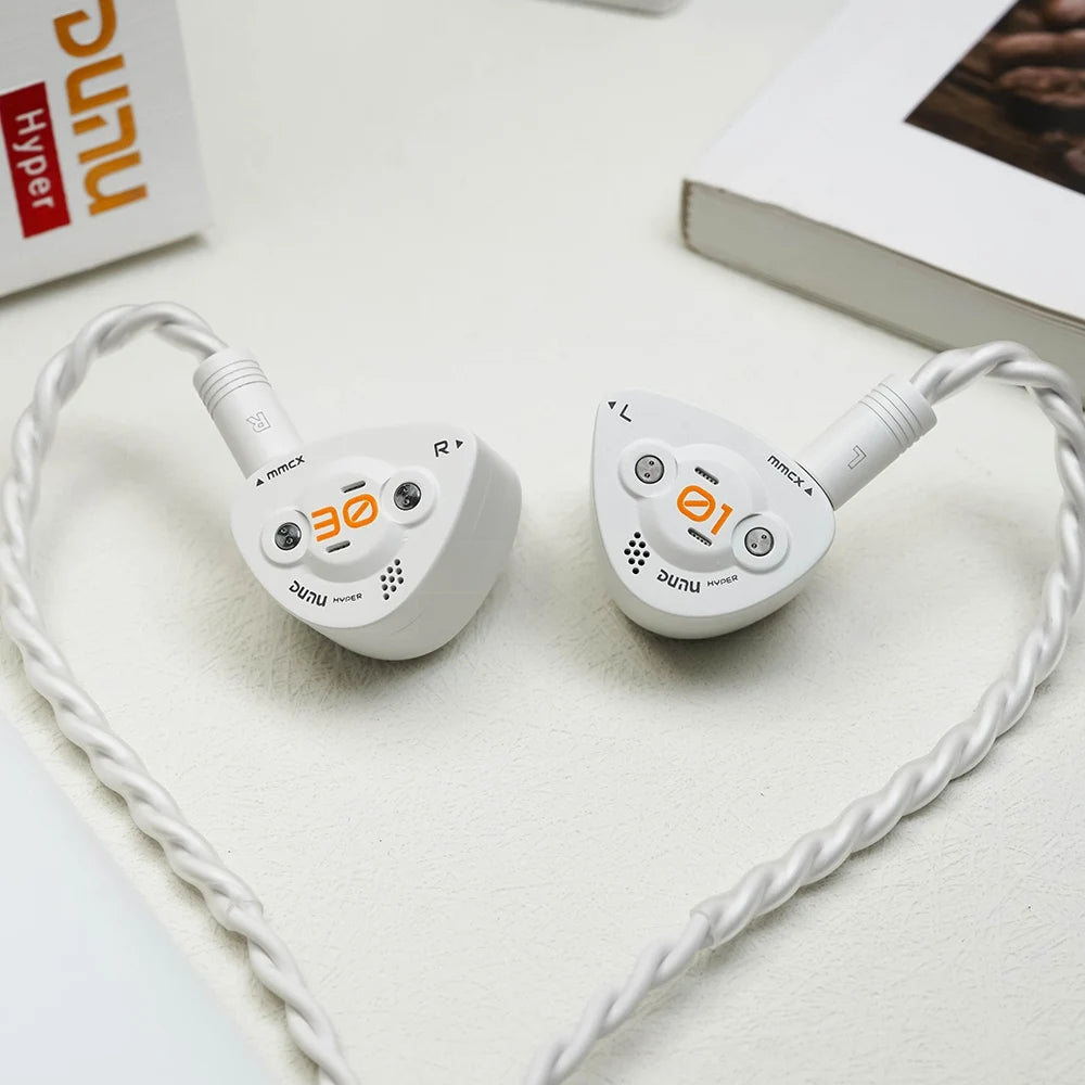DUNU DK3001 BrainDance Hybrid IEM | 1DD+4BA+4 Micro Planar