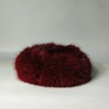 Soft Faux Fur Headband Beige warm hat for women Faux Fur Hairband with Elastic for Women's Winter Earwarmer Earmuff шапка
