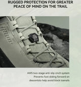 KAILAS New Arrivals N53-2 FLT Men's Ice Grip Anti-Slip Hiking Shoes Outdoor Waterproof Sport Sneakers KS2542150