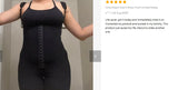 Women's Lace-Trimmed Firm Control Shapewear Bodysuit - Black