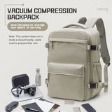 Ryanair Backpack Travel Cabin Airplane Backpack, Air Vacuum Compression Backpack, Women Men Backpack Business Laptop Bag Handbag