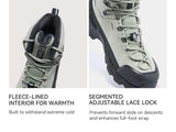 KAILAS New Arrivals N53-2 FLT Men's Ice Grip Anti-Slip Hiking Shoes Outdoor Waterproof Sport Sneakers KS2542150