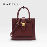 BAFELLI 2026 WOMEN'S NEW HANDBAG CAT LUXURY LEATHER FASHION BUSINESS SHOULDER STYLISH CASUAL CROSSBODY FEMALE PURSE OFFICE LADY