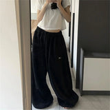 Women's Wide-Leg Drawstring Sweatpants