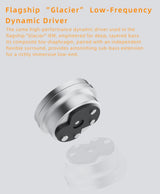 DUNU DK3001 BrainDance Hybrid IEM | 1DD+4BA+4 Micro Planar